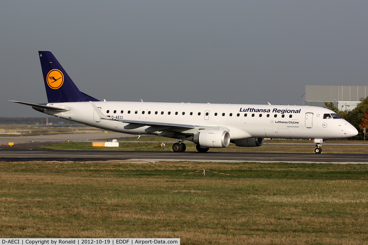 D-AECI, 2010 Embraer 190LR (ERJ-190-100LR) C/N 19000381, at fra