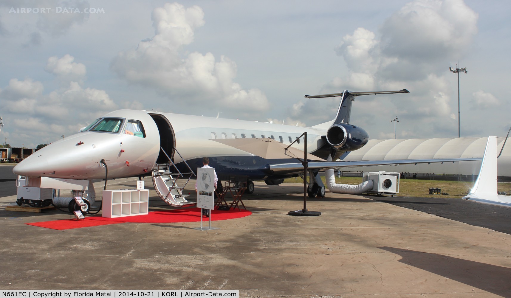 N661EC, 2007 Embraer ERJ-135BJ Legacy 600 C/N 14501001, NBAA 2014 zx