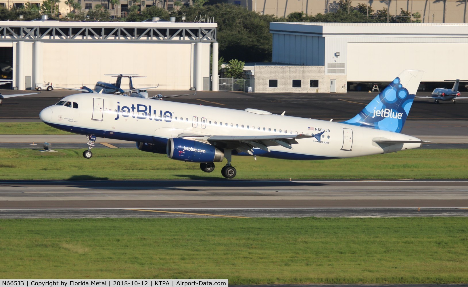 N665JB, 2007 Airbus A320-232 C/N 3348, JBU A320 zx BDL-TPA