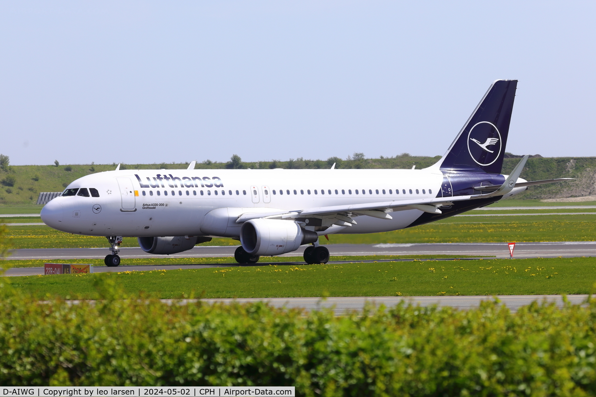 D-AIWG, 2019 Airbus A320-214 C/N 8902, Copenhagen 2.5.2024
