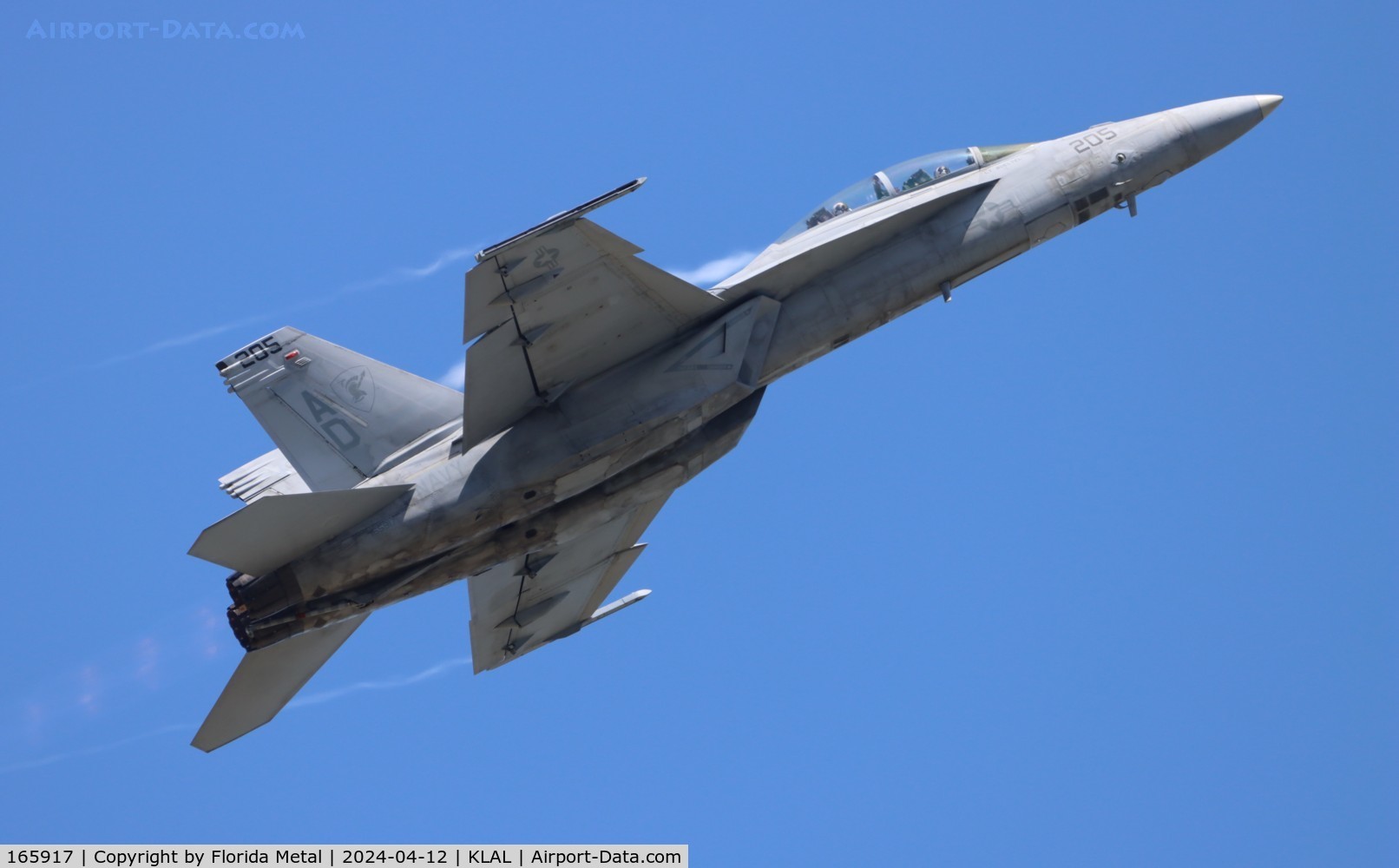 165917, Boeing F/A-18F Super Hornet C/N F063, F-18F zx