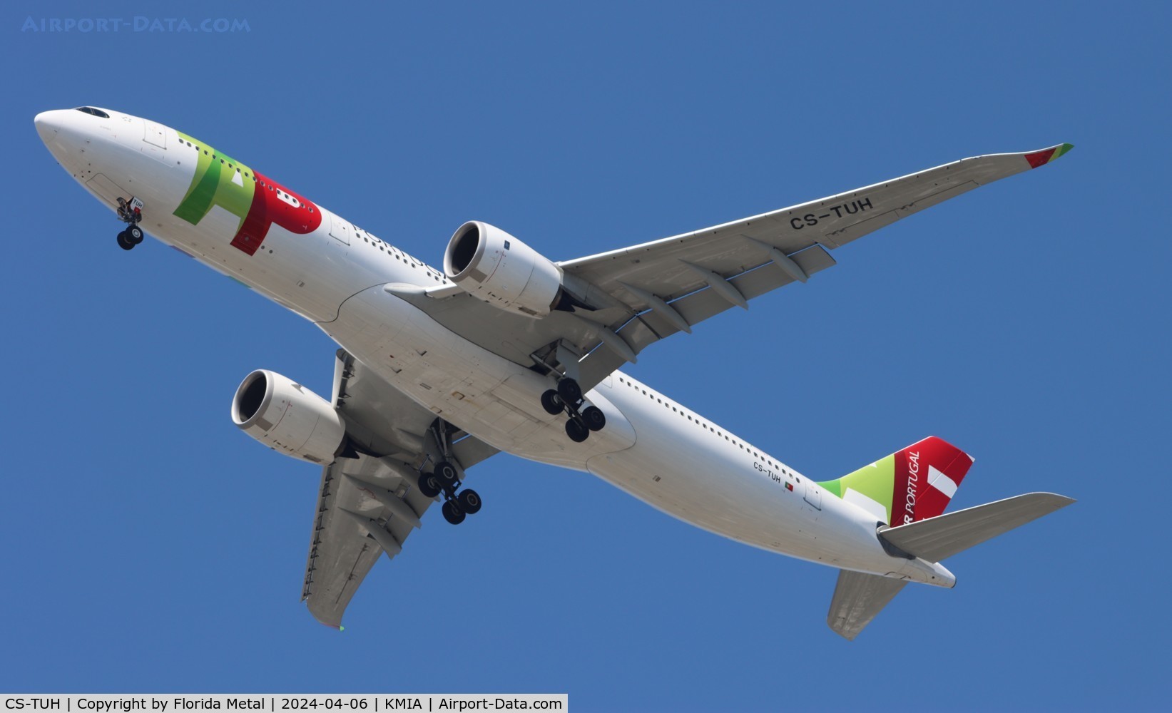 CS-TUH, 2019 Airbus A330-941N C/N 1906, TAP A339 zx LIS /LPPT - MIA in from Lisbon Portugal