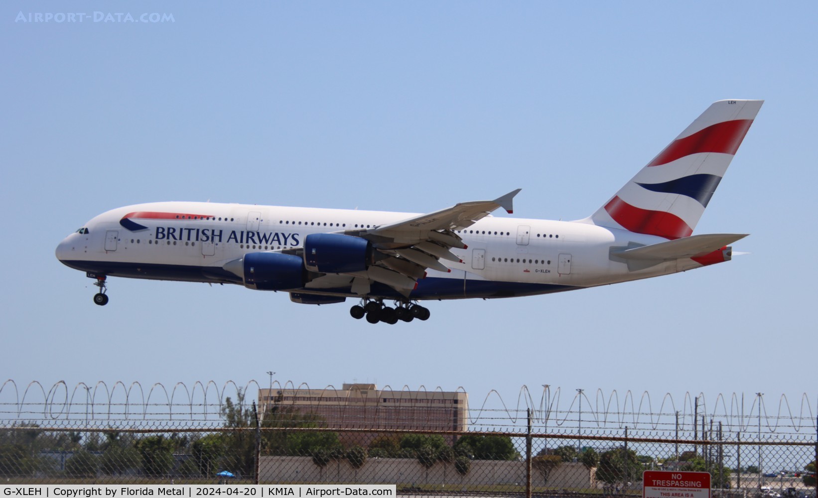 G-XLEH, 2014 Airbus A380-841 C/N 163, BAW A388 zx LHR /EGLL - MIA in from London