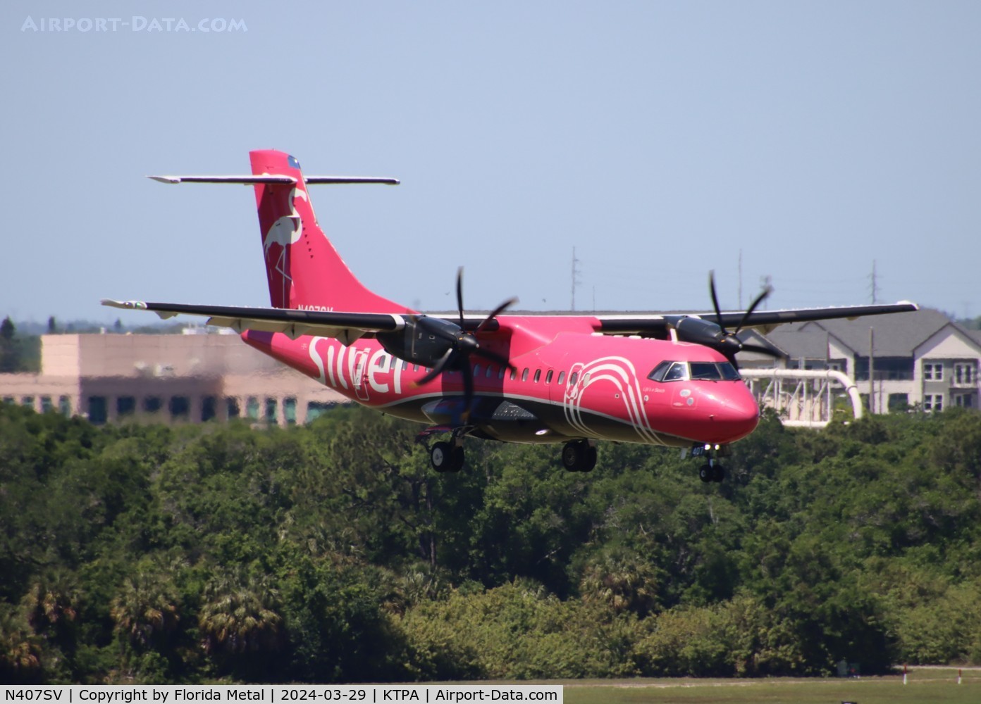 N407SV, 2019 ATR 42-600 C/N 1411, SIL ATR-42 zx PNS-TPA