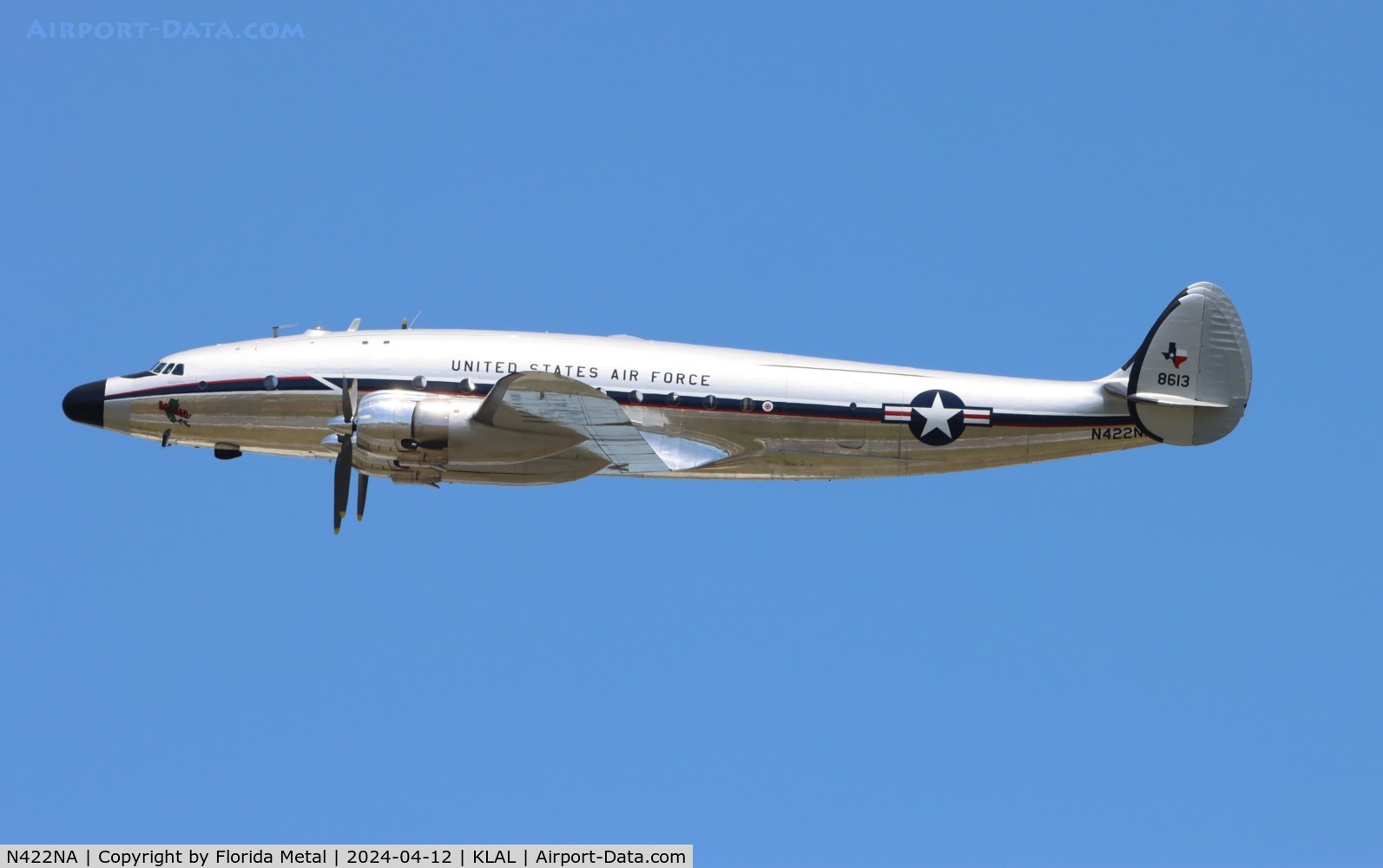 N422NA, 1948 Lockheed C-121A Constellation C/N 48-613 (2605), Sun N Fun 2024 zx LAL