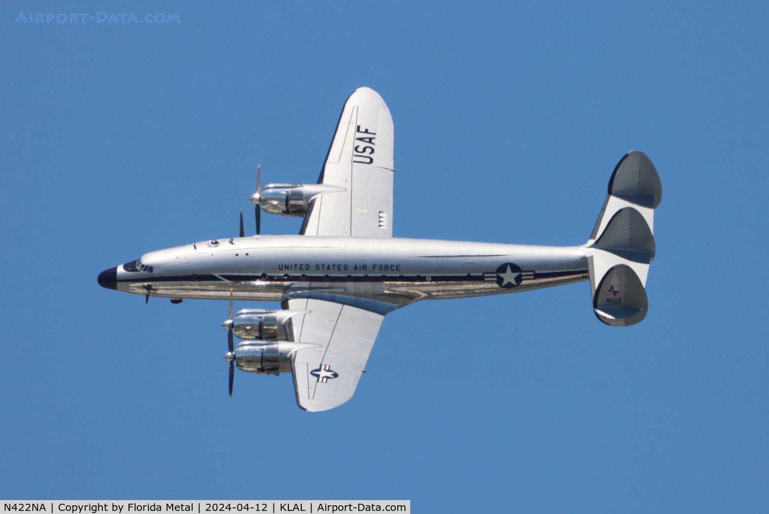 N422NA, 1948 Lockheed C-121A Constellation C/N 48-613 (2605), C-121 zx