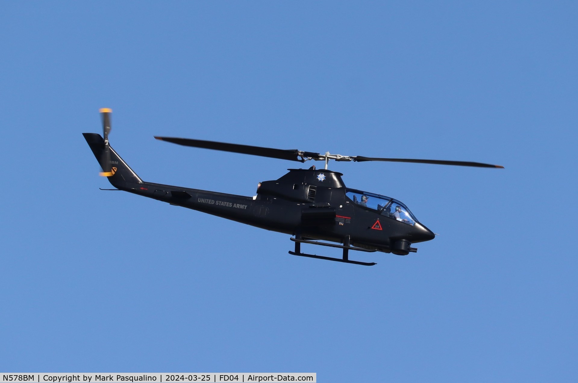 N578BM, 1967 Bell AH-1G-BF Cobra C/N 20242, Bell AH-1G-BF Cobra