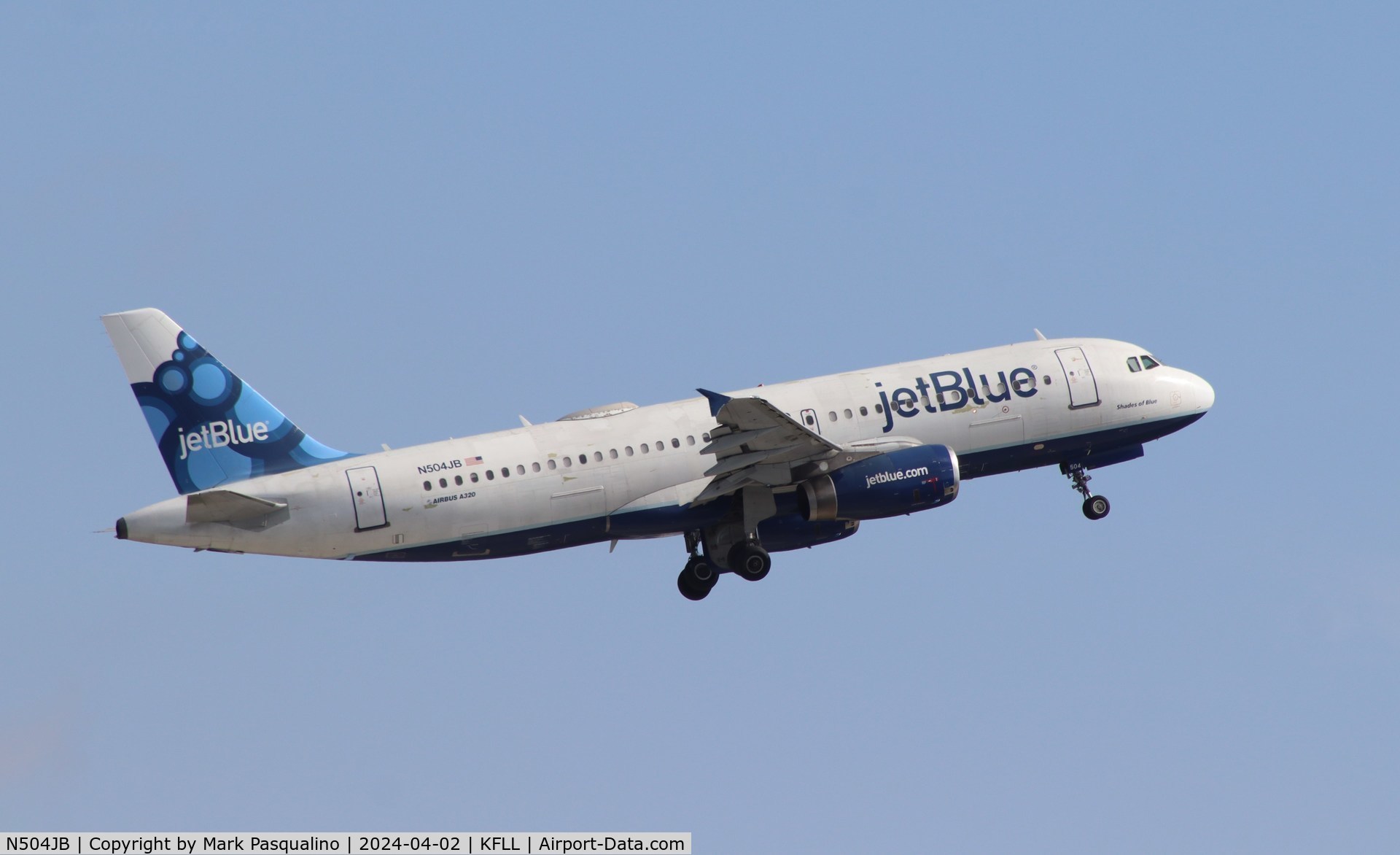 N504JB, 1999 Airbus A320-232 C/N 1156, Airbus A320-232