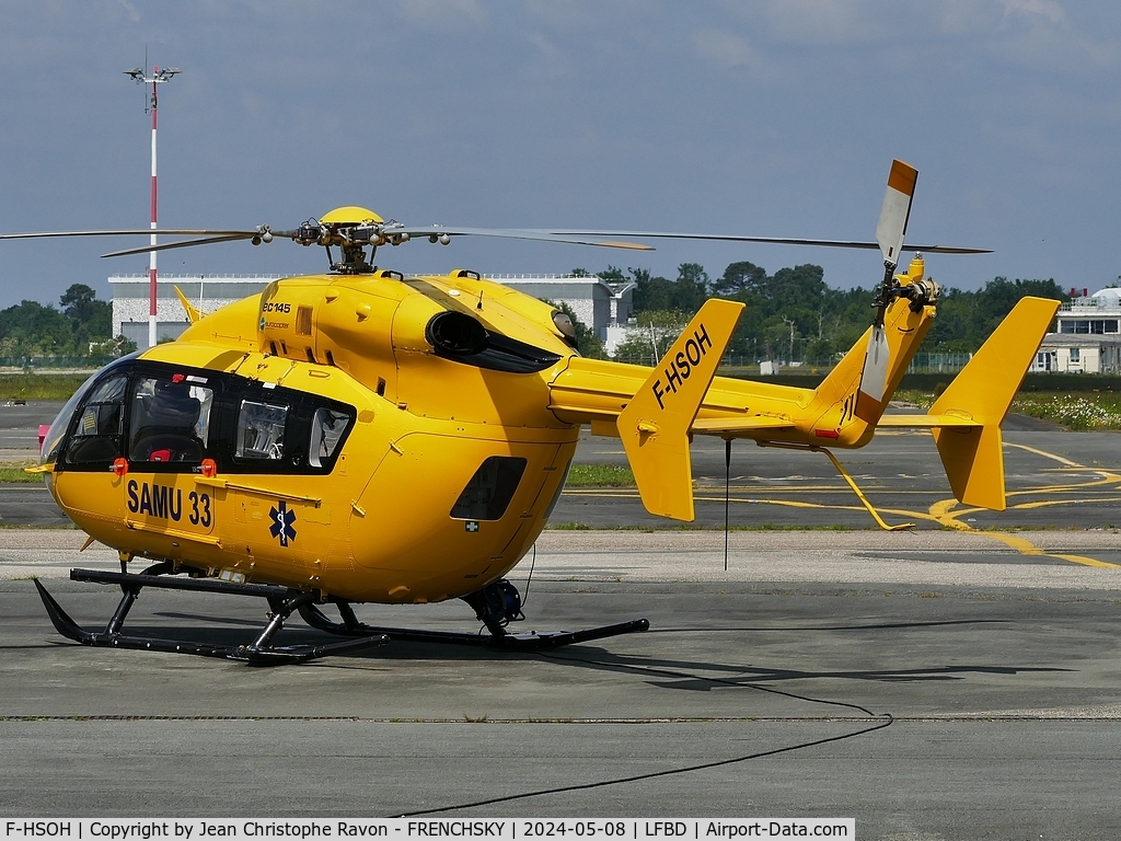 F-HSOH, Eurocopter EC-145 C/N 9229, SAMU 33