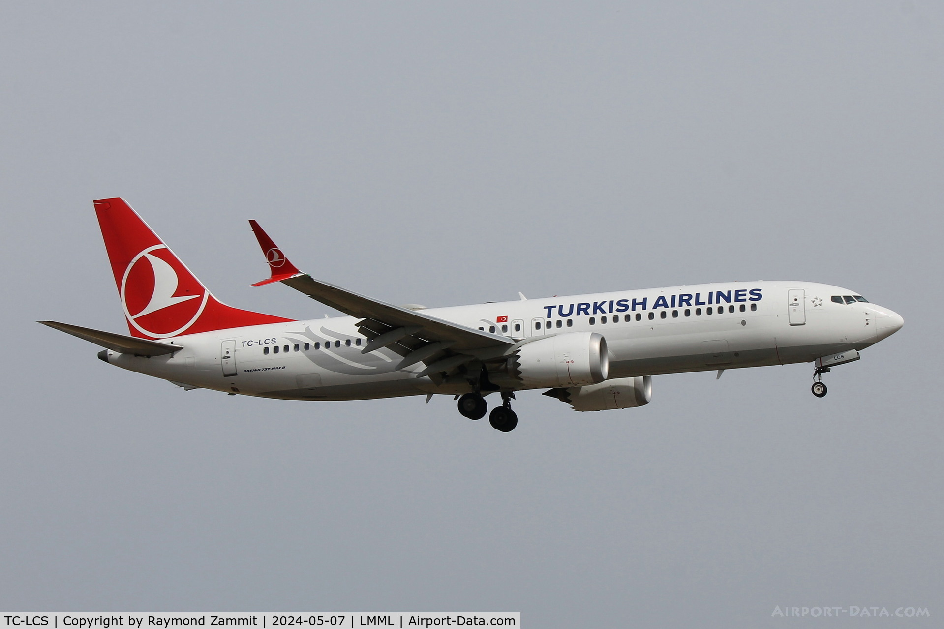 TC-LCS, 2019 Boeing 737-8 MAX C/N 60060, B737-8 MAX TC-LCS Turkish Airlines