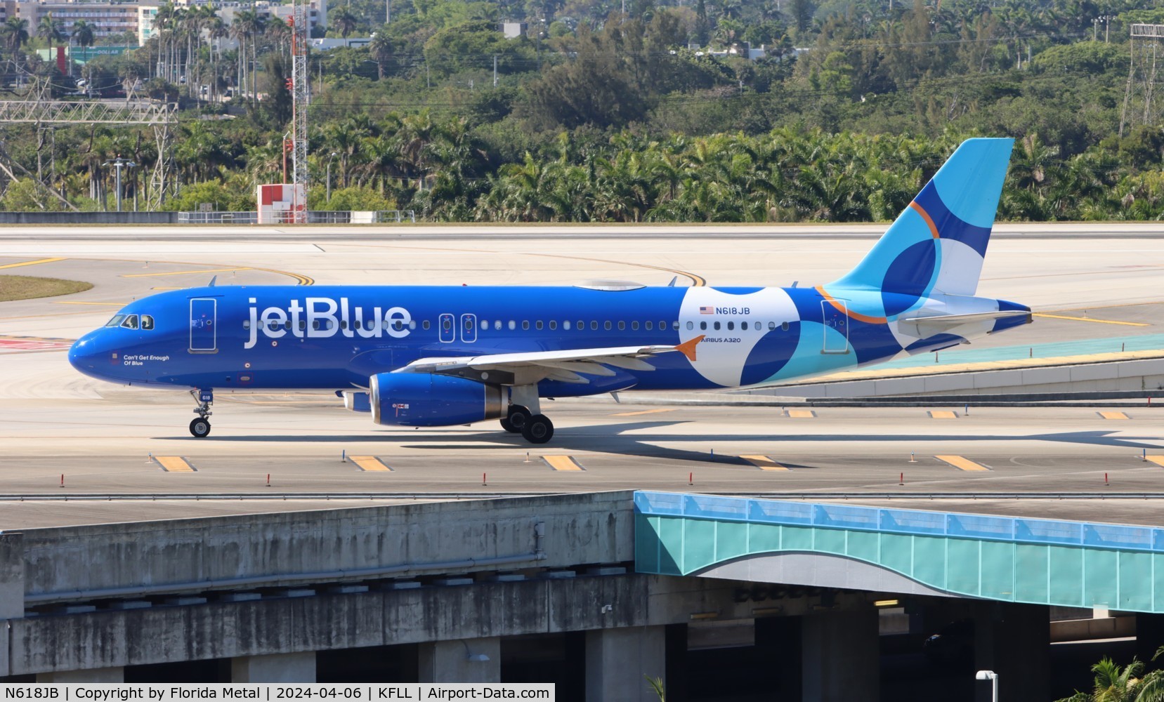 N618JB, 2005 Airbus A320-232 C/N 2489, JBU A320 nc zx FLL - CUN /MMUN to Cancun