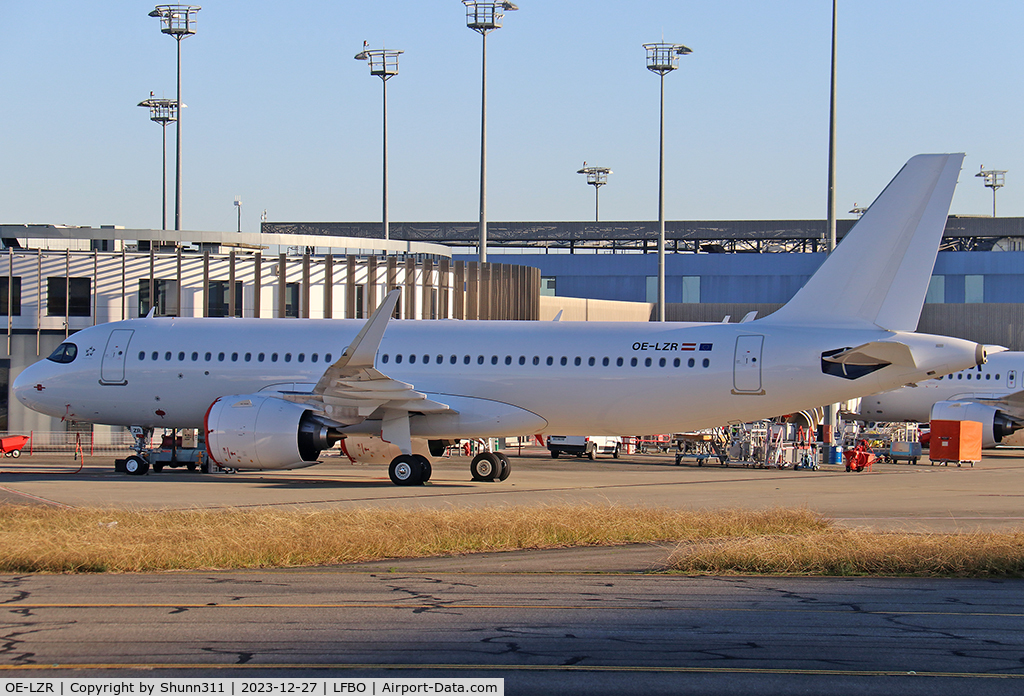 OE-LZR, 2023 Airbus A320-271N C/N 11808, Ready for delivery in all white c/s without titles