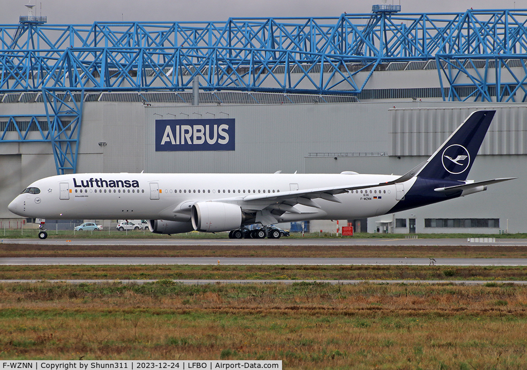 F-WZNN, 2023 Airbus A350-941 C/N 0636, C/n 0636 - To be D-AIXS