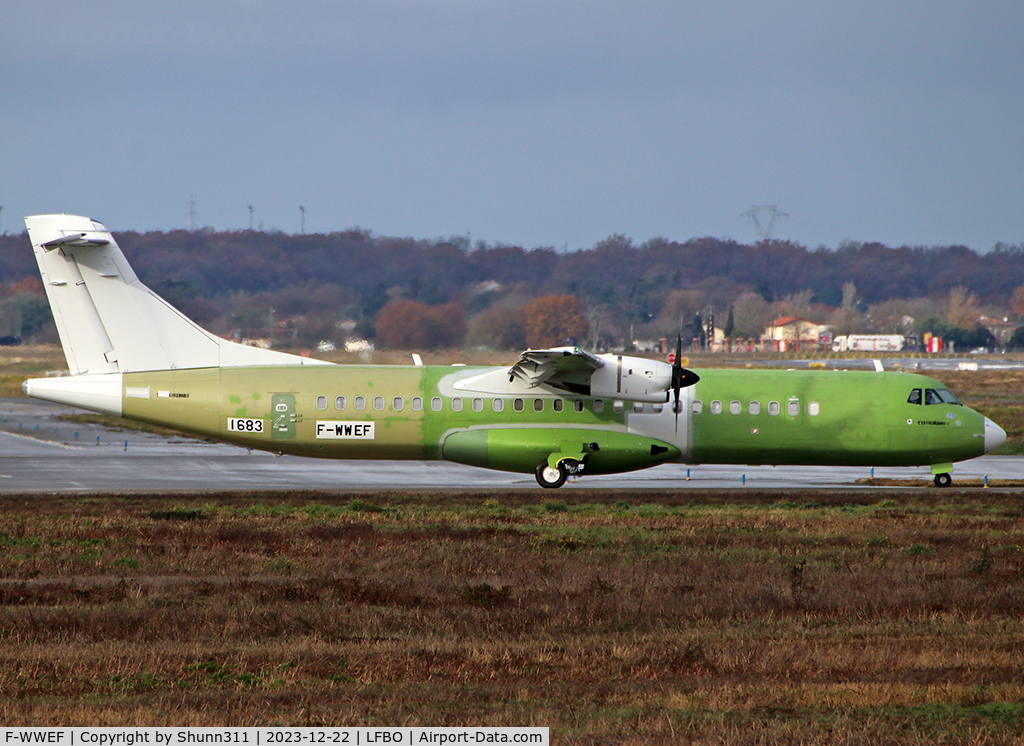 F-WWEF, 2023 ATR 72-600 C/N 1683, C/n 1683 - For Silkavia as UK72604