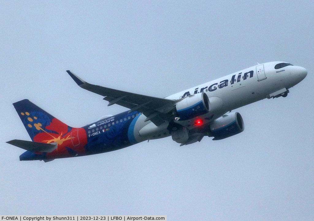 F-ONEA, 2023 Airbus A320-271N C/N 11882, Delivery day...