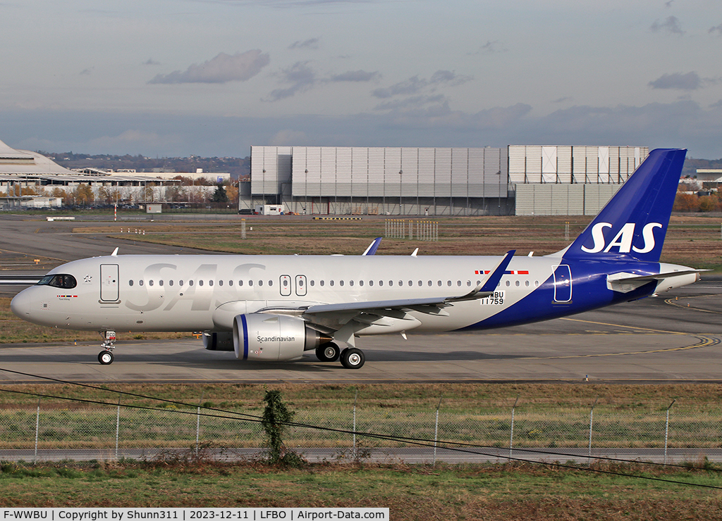 F-WWBU, 2023 Airbus A320-251N C/N 11759, C/n 11759 - To be EI-SCD