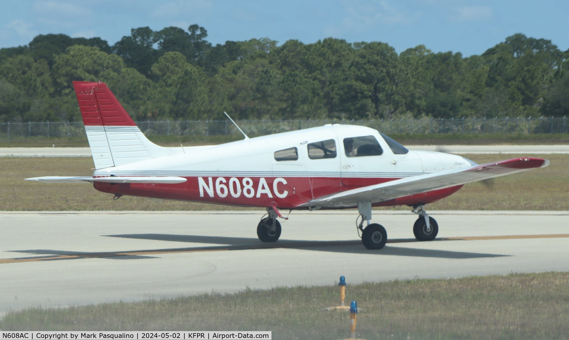 N608AC, 2022 Piper PA-28-181 C/N 2843758, Piper PA-28-181