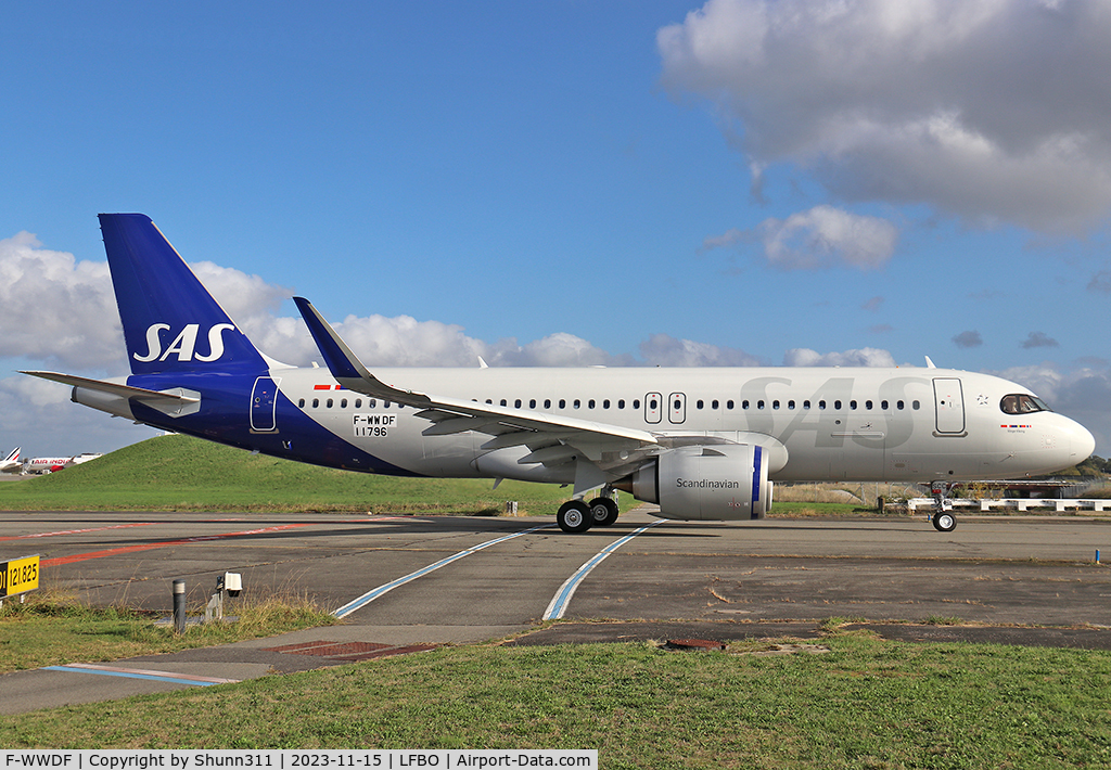 F-WWDF, 2023 Airbus A320-251N C/N 11796, C/n 11796 - To be EI-SCC
