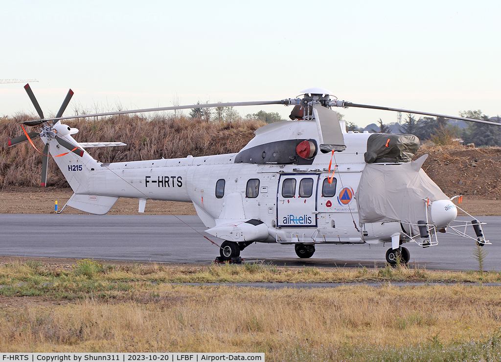 F-HRTS, Airbus Helicopters H215 Super Puma C/N 3017, Parked...