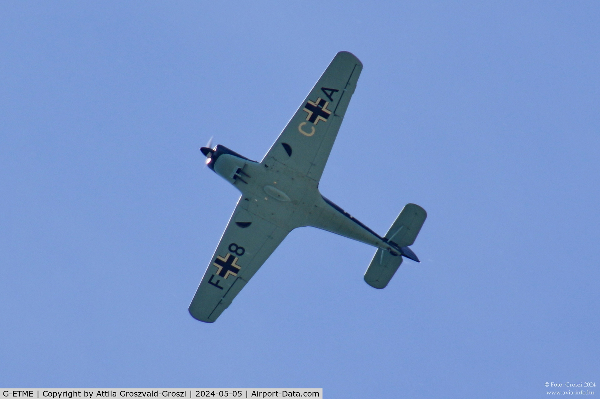 G-ETME, 1951 Nord 1002 Pingouin  II C/N 274, In the airspace of St. Margarethen, Austria