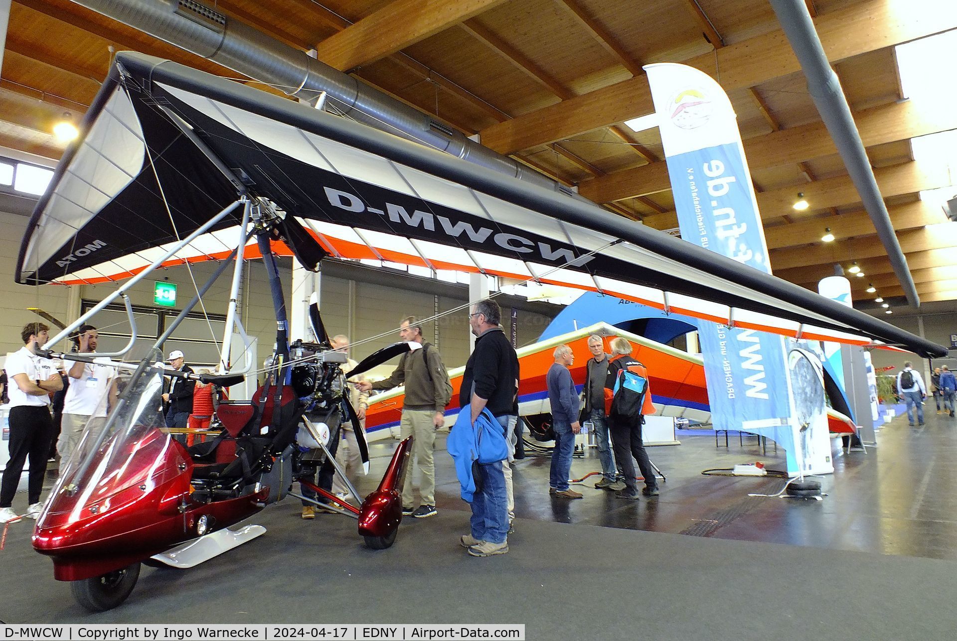 D-MWCW, Airusak Atom Ultralight C/N not found_D-MWCW, Airusak Atom Ultralight trike at the AERO 2024, Friedrichshafen