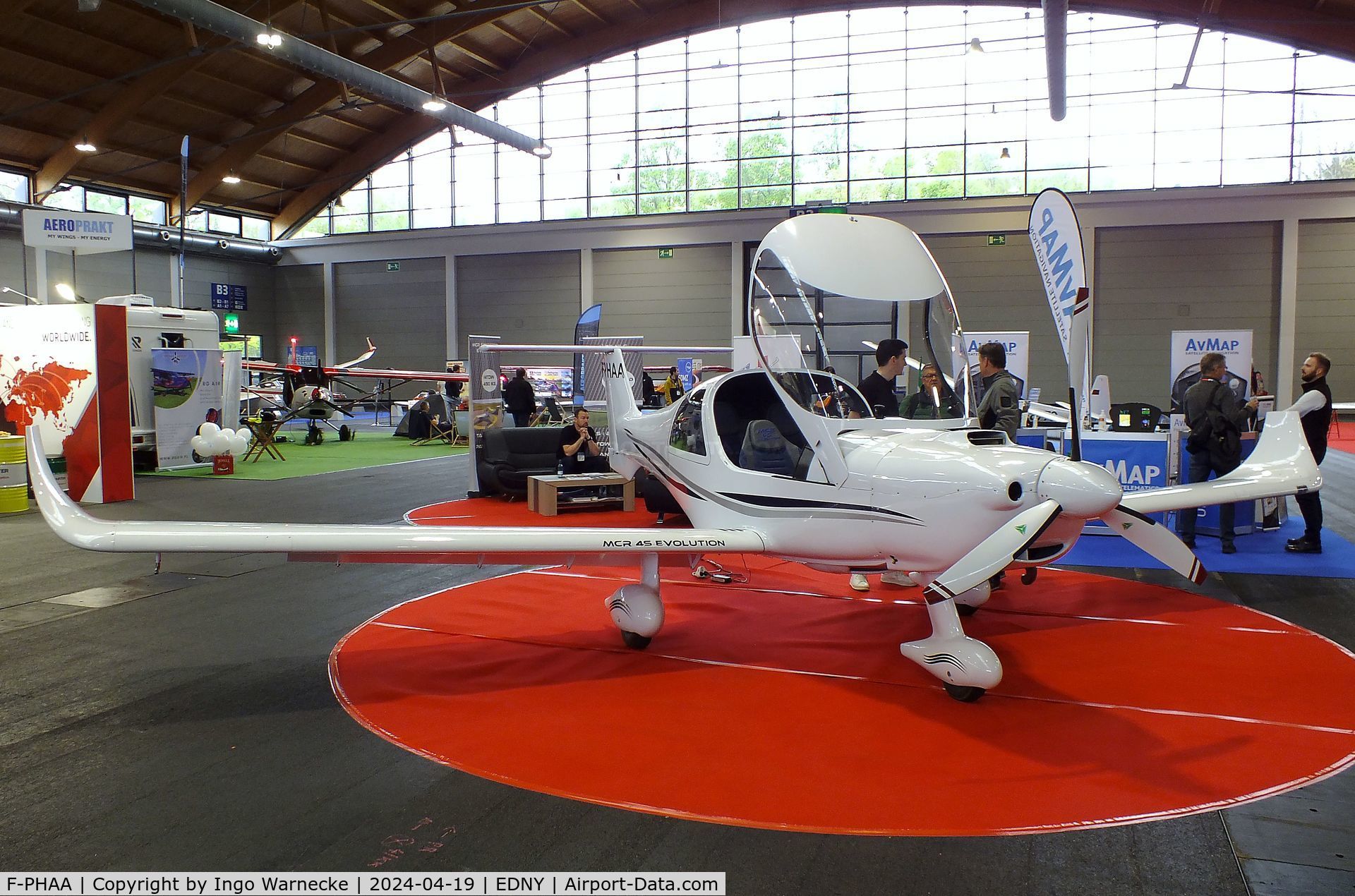 F-PHAA, Dyn'Aero MCR-4S 2002 Evolution C/N 182, Dyn'Aero MCR-4S 2002 Evolution at the AERO 2024, Friedrichshafen