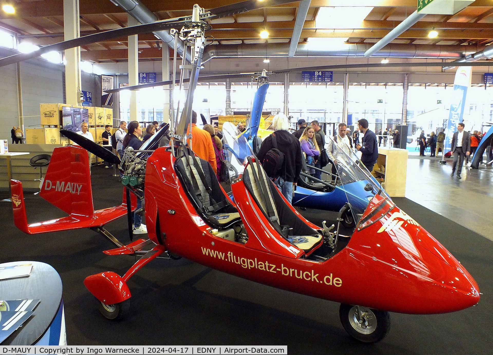 D-MAUY, AutoGyro MTO Classic C/N not found_D-MAUY, AutoGyro MTO Classic at the AERO 2024, Friedrichshafen