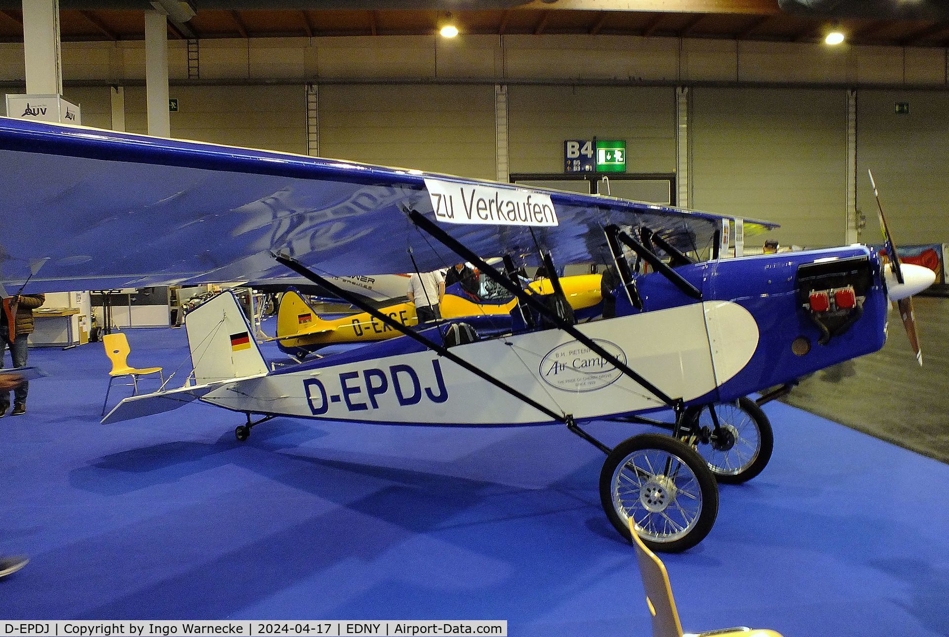 D-EPDJ, 2022 Pietenpol Air Camper C/N not found_D-EPDJ, Pietenpol Air Camper at the AERO 2024, Friedrichshafen