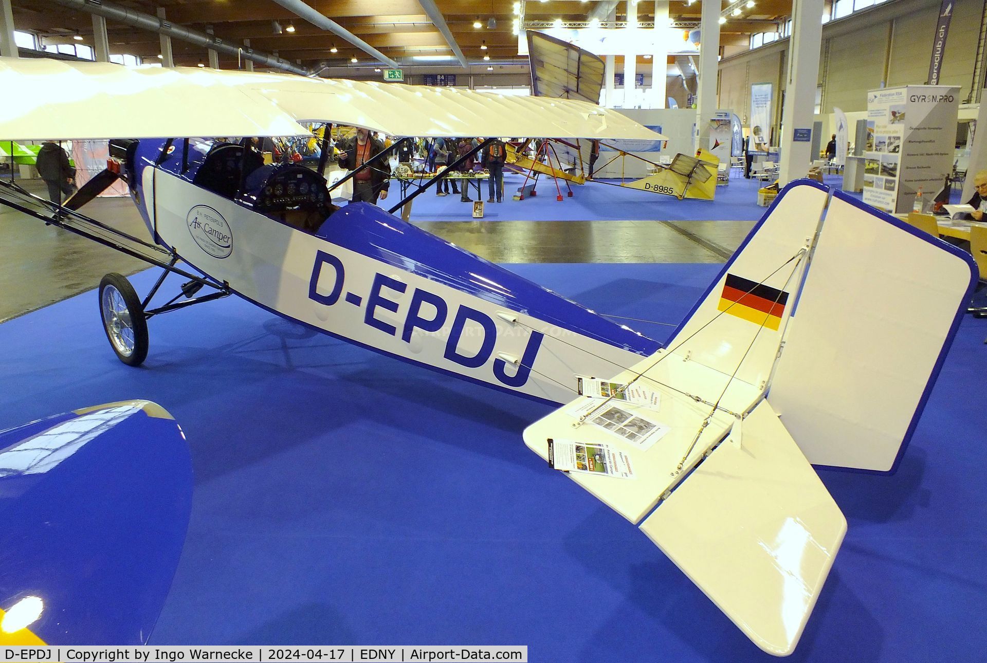 D-EPDJ, 2022 Pietenpol Air Camper C/N not found_D-EPDJ, Pietenpol Air Camper at the AERO 2024, Friedrichshafen