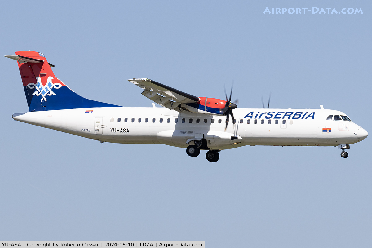 YU-ASA, 2013 ATR 72-600 (72-212A) C/N 1122, Franjo Tu?man International Airport Zagreb