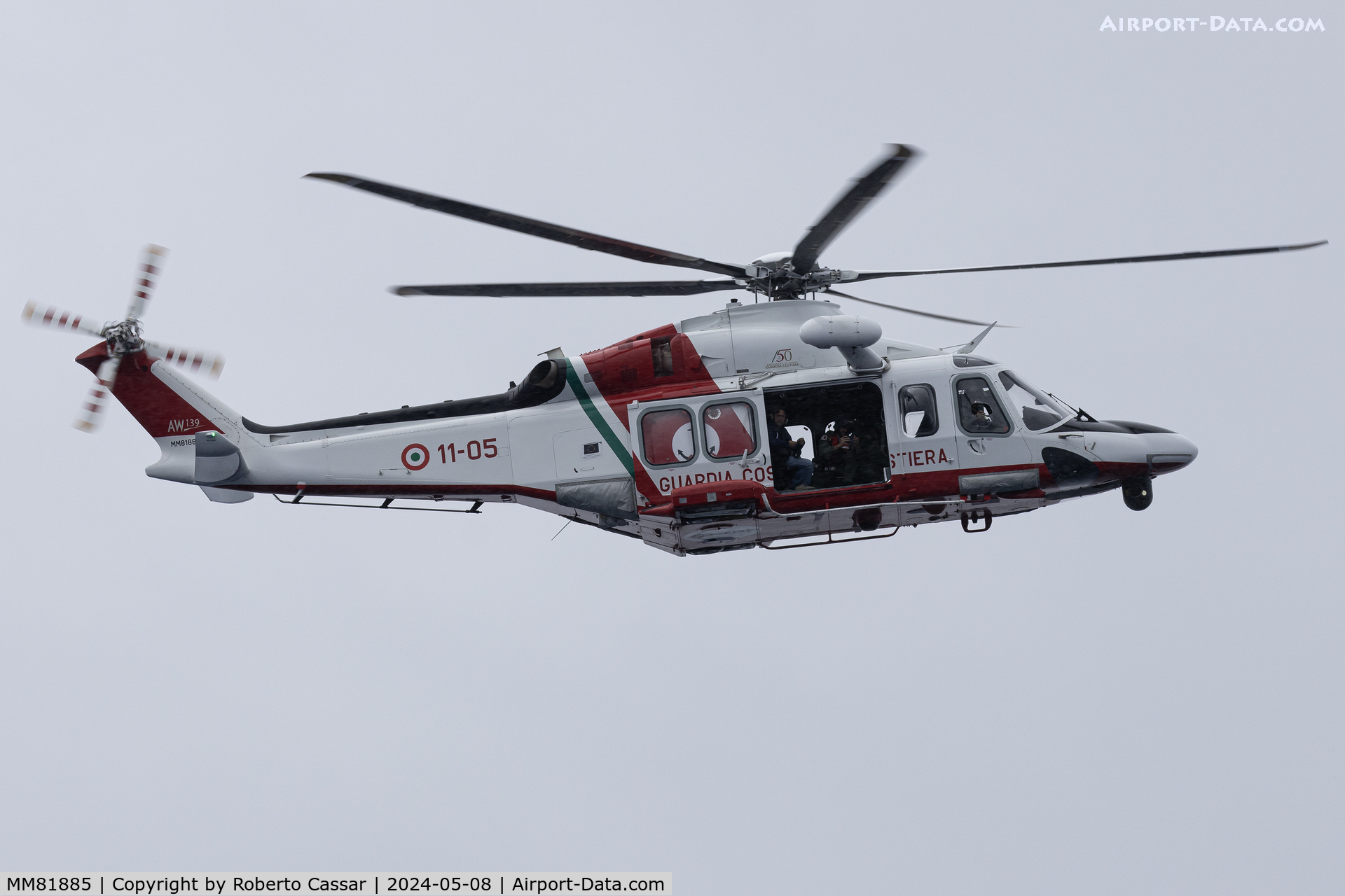 MM81885, 2015 AgustaWestland AW-139CP Nemo C/N 31584, Maritime Exercise Barracuda 2024