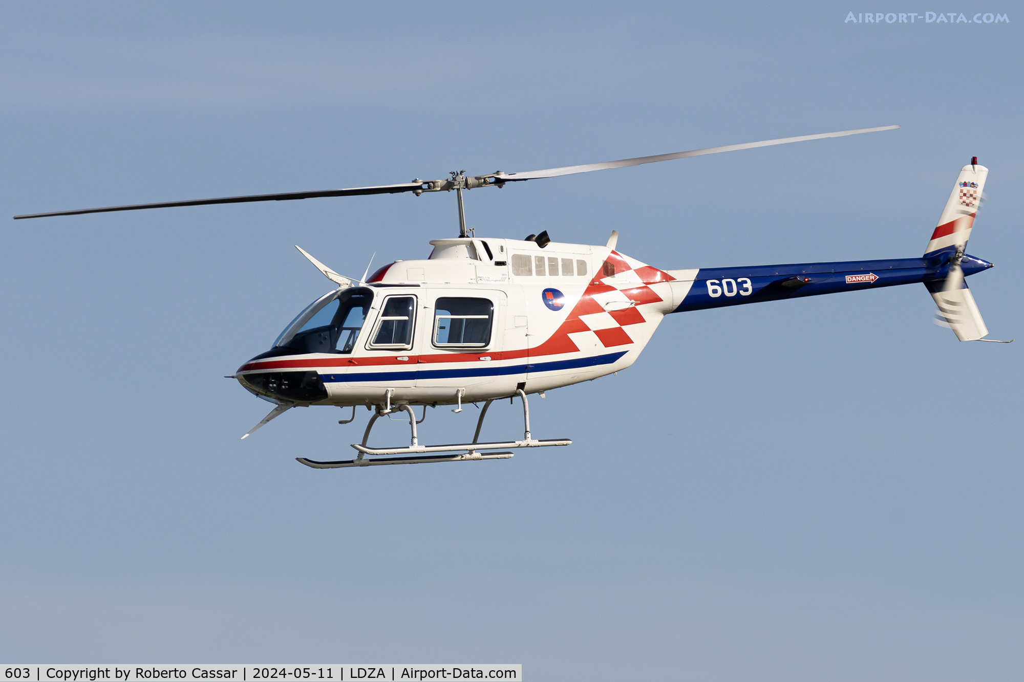 603, Agusta AB-206C-1 Jet Ranger II C/N 9120, AirVG 24