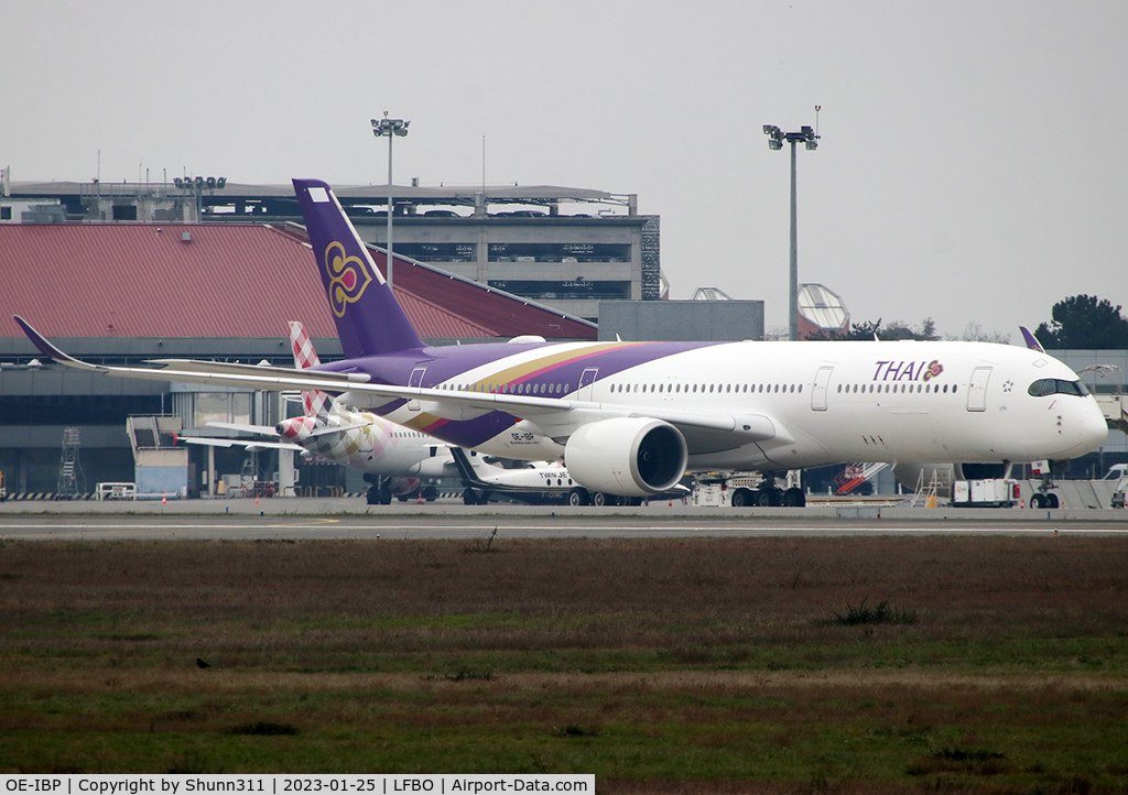 OE-IBP, 2019 Airbus A350-941 C/N 0351, C/n 0351 - For Thai Airways as HS-THO - Hainan Airlines never entered into service