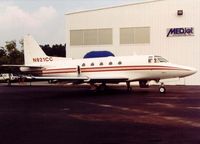 N921CC @ KBHM - Sabreliner onm Medjet Ramp - by Syed Rasheed