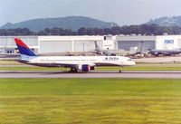 N653DL @ KBHM - Delta B757 Landing at KBHM International - by Syed Rasheed