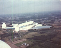 N250RP @ ROA - Summer 1983, Shenandoah Valley, VA Pilot: Mike Hinson, Mountain Air Cargo - by Mike Sheppard