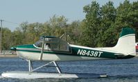 N8438T - Taking off from Maple Lake Paw Paw Michigan - by Pat Sypult