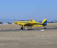 N5044N @ 69CL - Growers Air Service 1997 Air Tractor AT-502 taking-off from airstrip near Woodland, CA - by Steve Nation