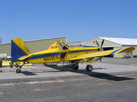 N602EW @ 64CN - Sunrise Dusters 2000 Air Tractor AT-602 rigged for rice seeding at Knight's Landing, CA - by Steve Nation