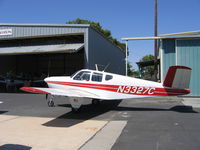 N3327C @ MAE - Keith Long's 1955 Beech F35 at Madera, CA - by Steve Nation