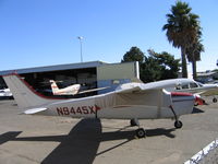 N9445X @ SAC - Ponomorenko Oleg 1961 Cessna 210A at Sacramento Executive Airport, CA - by Steve Nation