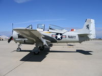 N548NA @ MER - T-28C US Navy - by Steve Nation