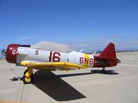 N86116 @ MER - Vintage Aviation AT-6D painted as Navy 6-N-6 Race #16 Ms. Take @ West Coast Formation Clinic - by Steve Nation