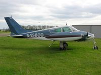 N438DD @ EGSN - Cessna 310 at Bourn, Cambridgeshire - by Simon Palmer