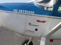 N292PZ @ HWD - [Close-up Nose] 1962 Cessna 185A at Hayward, CA - by Steve Nation
