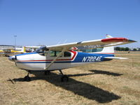 N7224E @ MCE - 1959 Cessna 182B at Merced, CA - by Steve Nation