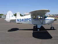 N342PC @ MCE - 1953 Piper PA-22 Tri-Pacer with - by Steve Nation