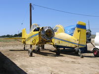 N2320X @ 2O6 - Thiel Air Care Air Tractor 1981 AT-301 at Chowchilla, CA - by Steve Nation