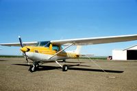 N24212 - As C152 arrived in Scobey, later exported to Canada and lost - by Mark R Peterson