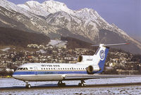 UN-42447 @ INN - Yrtish Avia from Kazakhstan on a ski-charter flight to Innsbruck, Austria - by Mo Herrmann